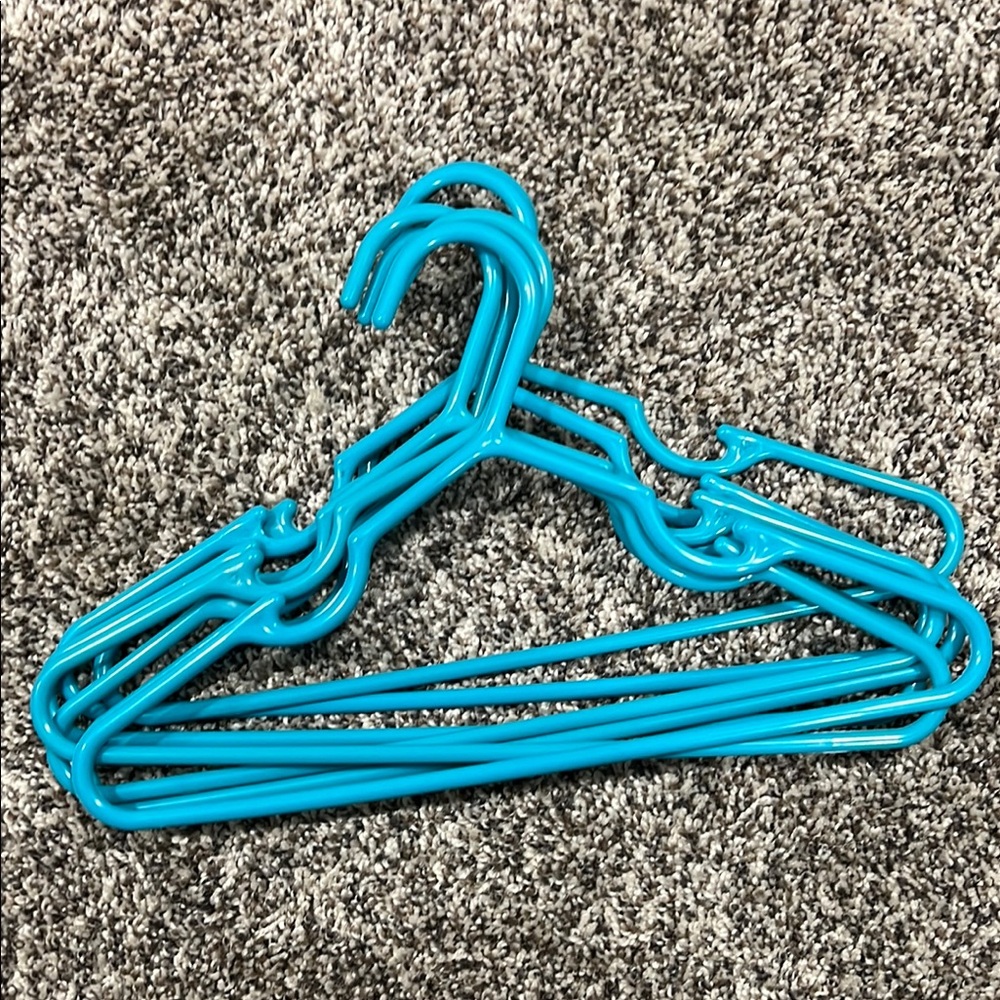 Set of 35 Blue BABY/KIDS Plastic Hangers
